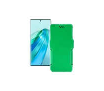 Купить - чехол для смартфона  Чехол-книга из экокожи для телефона Honor X9a Зеленый