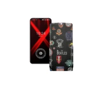 Купить - чехол для смартфона  Чехол-флип из экокожи для телефона UMiDIGI X Битлз
