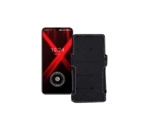 Купить - чехол для смартфона  Чехол-книга из экокожи для телефона UMiDIGI X Черный ромб