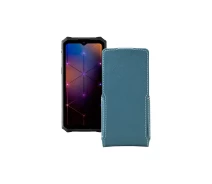 Купить - чехол для смартфона  Чехол-флип из экокожи для телефона Hotwav Cyber ​​13 Pro Тм. Бирюзовый