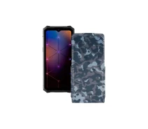 Купить - чехол для смартфона  Чехол-флип из экокожи для телефона Hotwav Cyber ​​13 Pro Хаки-синий