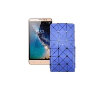 Купить - чехол для смартфона  Чехол-флип из экокожи для телефона Hisense F23 Синий ромб