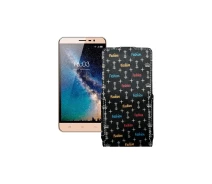 Купить - чехол для смартфона  Чехол-флип из экокожи для телефона Hisense F23 Фэшн черный