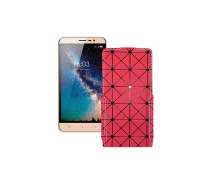 Купить - чехол для смартфона  Чехол-флип из экокожи для телефона Hisense F23 Красный ромб