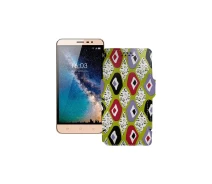 Купить - чехол для смартфона  Чехол-книга из экокожи для телефона Hisense F23 Камни-цветные