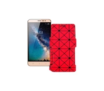 Купить - чехол для смартфона  Чехол-книга из экокожи для телефона Hisense F23 Красный ромб