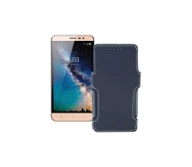 Купить - чехол для смартфона  Чехол-книга из экокожи для телефона Hisense F23 Черный глянец