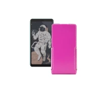 Купить - чехол для смартфона  Чехол-флип из экокожи для телефона Hisense A5c Розовый