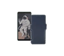 Купить - чехол для смартфона  Чехол-книга из экокожи для телефона Hisense A5c Черный глянец