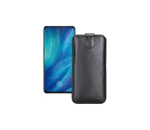 Купить - чехол для смартфона  Вытяжка из кожи для телефона Vivo X27 Черный