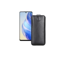 Купить - чехол для смартфона  Вытяжка из кожи для телефона Infinix Zero 5G 2023 Черный