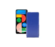 Купить - чехол для смартфона  Чехол-флип из экокожи для телефона Google Pixel 5a 5G Синий
