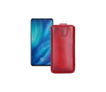 Купить - чехол для смартфона  Вытяжка из кожи для телефона Vivo X27 Красный