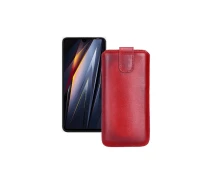 Купить - чехол для смартфона  Вытяжка из кожи для телефона Tecno Pova 4 Pro Красный