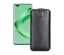 Купить - чехол для смартфона  Вытяжка из кожи Huawei nova 11 Pro Черный