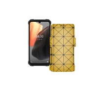 Купить - чехол для смартфона  Чехол-книга из экокожи для телефона Ulefone Armor 8 Pro Золотой ромб