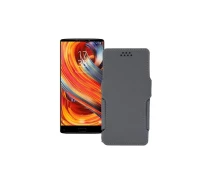 Купить - чехол для смартфона  Чехол-книга из экокожи для телефона HomTom S9 Plus Серый