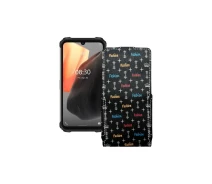 Купить - чехол для смартфона  Чехол-флип из экокожи для телефона Ulefone Armor 8 Pro Фэшн черный
