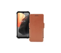 Купить - чехол для смартфона  Чехол-книга из экокожи для телефона Ulefone Armor 8 Pro Коричневый