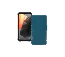 Купить - чехол для смартфона  Чехол-книга из экокожи для телефона Ulefone Armor 8 Pro Тм. Бирюзовый