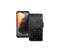 Купить - чехол для смартфона  Чехол-книга из экокожи для телефона Ulefone Armor 8 Pro Фэшн черный