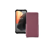 Купить - чехол для смартфона  Чехол-флип из экокожи для телефона Ulefone Armor 8 Pro Бордовый