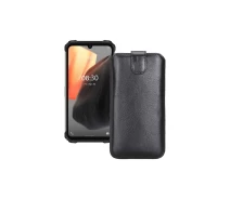 Купить - чехол для смартфона  Вытяжка из экокожи для телефона Ulefone Armor 8 Pro Черный