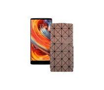 Купить - чехол для смартфона  Чехол-флип из экокожи для телефона HomTom S9 Plus Коричневый ромб