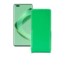 Купить - чехол для смартфона  Чехол-флип из экокожи для телефона Huawei nova 11 Pro Зеленый