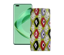 Купить - чехол для смартфона  Чехол-флип из экокожи для телефона Huawei nova 11 Pro Камни-цветные