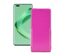 Купить - чехол для смартфона  Чехол-флип из экокожи для телефона Huawei nova 11 Pro Розовый