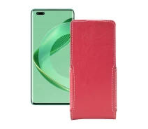 Купить - чехол для смартфона  Чехол-флип из экокожи для телефона Huawei nova 11 Pro Красный