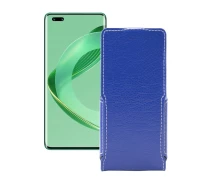 Купить - чехол для смартфона  Чехол-флип из экокожи для телефона Huawei nova 11 Pro Синий