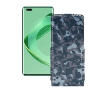 Купить - чехол для смартфона  Чехол-флип из экокожи для телефона Huawei nova 11 Pro Хаки-синий