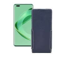 Купить - чехол для смартфона  Чехол-флип из экокожи для телефона Huawei nova 11 Pro Черный глянец