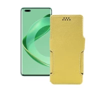 Купить - чехол для смартфона  Чехол-книга из экокожи для телефона Huawei nova 11 Pro Золотой