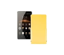 Купить - чехол для смартфона  Чехол-флип из экокожи для телефона Leagoo M8 Желтый