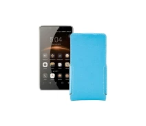 Купить - чехол для смартфона  Чехол-флип из экокожи для телефона Leagoo M8 Голубой