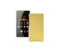 Купить - чехол для смартфона  Чехол-флип из экокожи для телефона Leagoo M8 Золотой