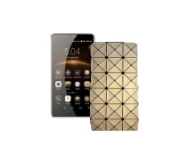 Купить - чехол для смартфона  Чехол-флип из экокожи для телефона Leagoo M8 Золотой ромб