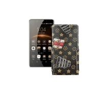 Купить - чехол для смартфона  Чехол-флип из экокожи для телефона Leagoo M8 Луи-Витон-коричневый