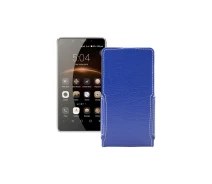 Купить - чехол для смартфона  Чехол-флип из экокожи для телефона Leagoo M8 Синий