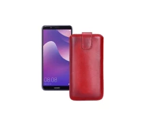 Купить - чехол для смартфона  Вытяжка из кожи Huawei Nova 2 lite Красный