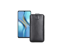 Купить - чехол для смартфона  Вытяжка из кожи для телефона Honor X30 Max Черный