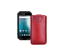 Купить - чехол для смартфона  Вытяжка из кожи для телефона Sigma X-treme PQ39 Красный