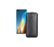 Купить - чехол для смартфона  Вытяжка из кожи для телефона Tecno Phantom X Черный