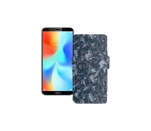 Купить - чехол для смартфона  Чехол-книга из экокожи для телефона TP-Link Neffos C9a Хаки-синий