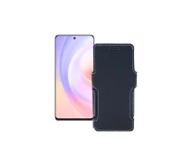 Купить - чехол для смартфона  Чехол-книга из экокожи для телефона Honor X40i Черный матовый