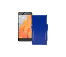 Купить - чехол для смартфона  Чехол-книга из экокожи для телефона Wileyfox Spark Синий