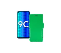 Купить - чехол для смартфона  Чехол-книга из экокожи для телефона Honor 9c Зеленый